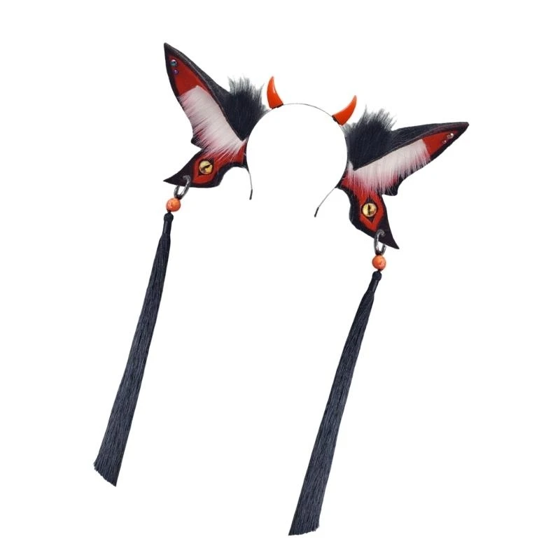 Dxae Butterfly Headbands cosplay Eye Eye Wing Hairbands Dark Headup Trang điểm rửa mặt Bữa tiệc sinh nhật Bữa tiệc sinh nhật