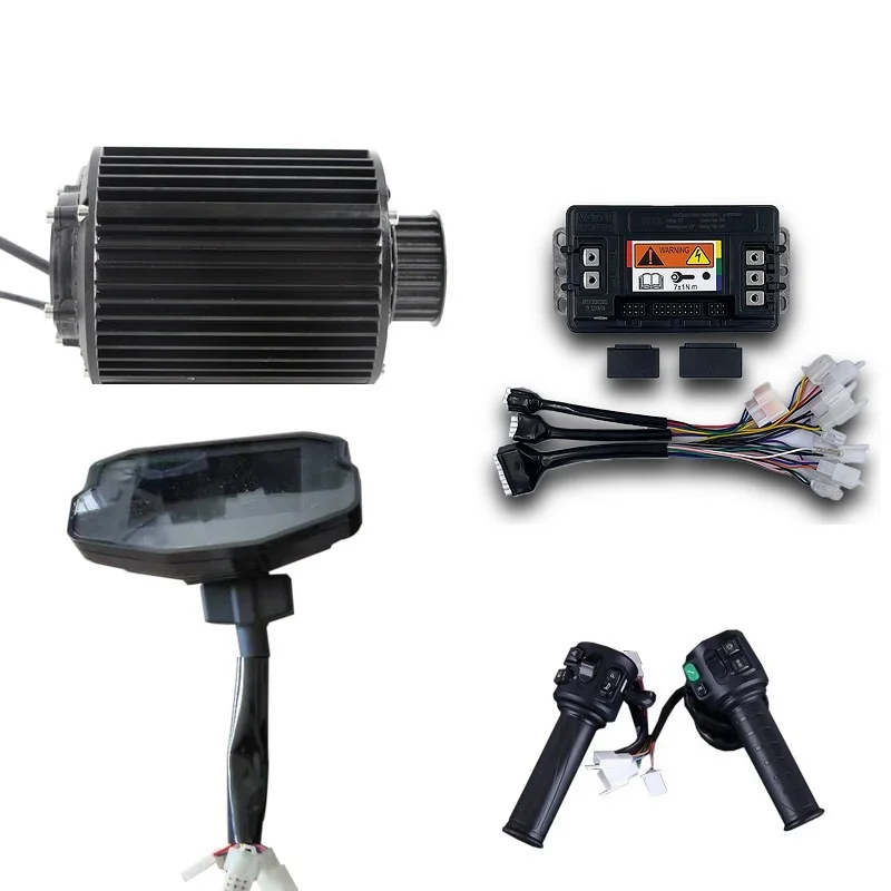 QMOTOR 90 1000W PMSM Mid-Drive Motor With Votol EM50 Controller Kits