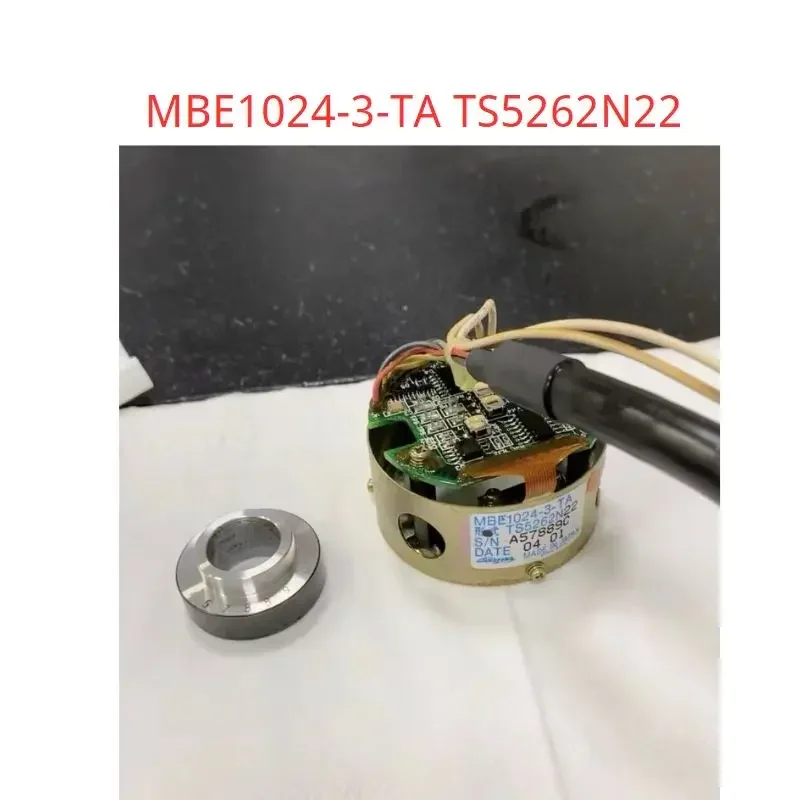 MBE1024-3-TA TS5262N22  Used tested ok Spindle motor encoder With magnetic ring MBE1024 3 TA TS5262N22