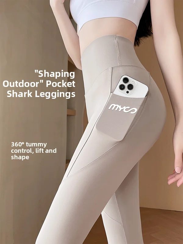 

Fitn Yoga Pants Women's Autumn Spor High-Waisted Tummy Control Butt Lifting Long Leggings Casual Bot No Tagged Lines