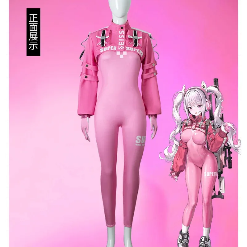 جديد 2025 NIKKE تأثيري آلهة النصر أليس لطيف موحدة هالوين حفلة بذلة سترة معطف قفازات ★ ★ ★   جيه.