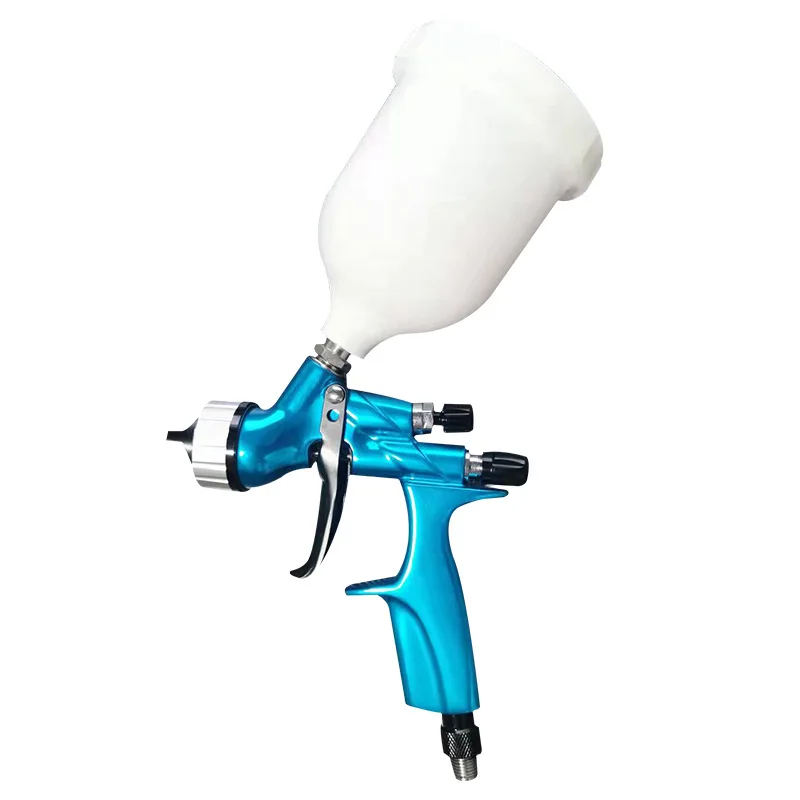 wholesale Caliber 1.3mm varnish furniture Spray gun Pneumatic spray paint Spray gun automobile Topcoat Repair gun Air brush Tool