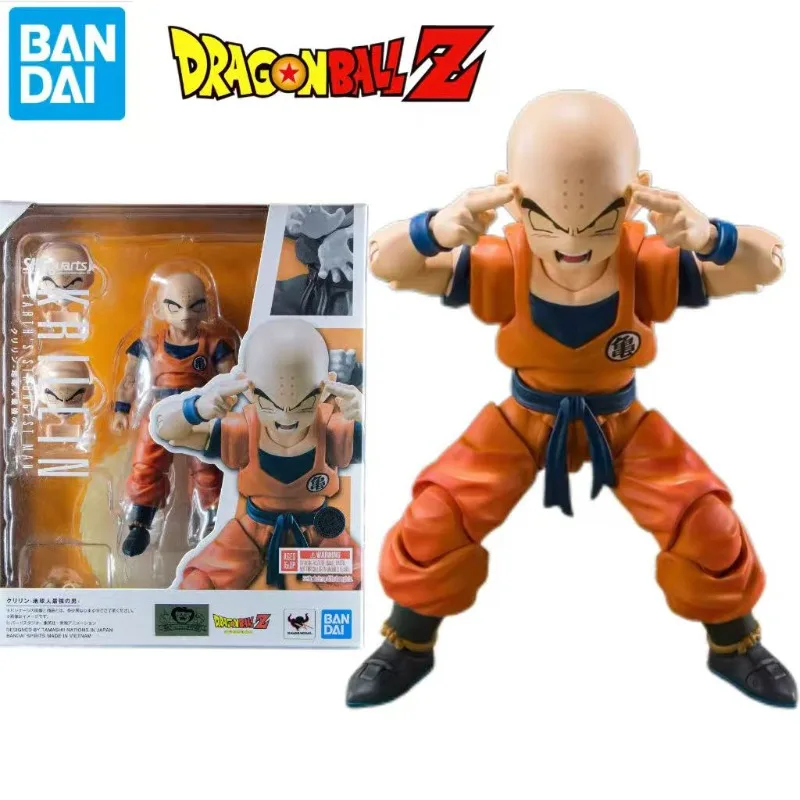 

100% Оригинальная коллекционная фигурка Bandai S.H.Figuarts Dragon Ball Z Krillin - The Strongest Earth, в наличии