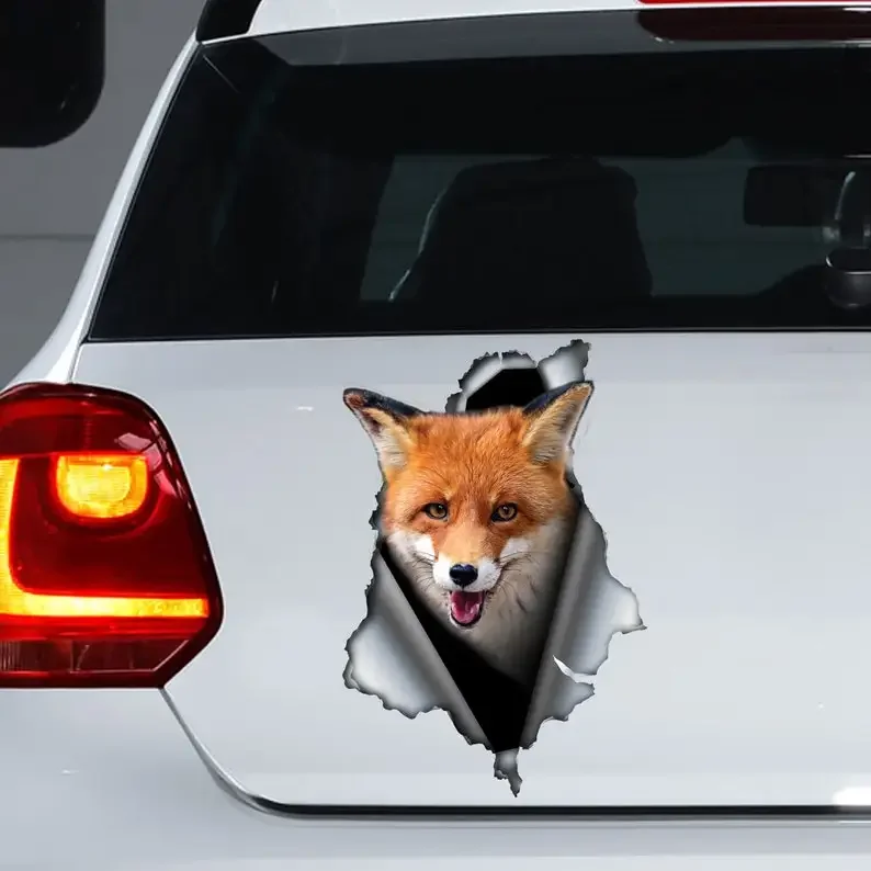 

Red Fox car decal , Red Fox magnet, Red Fox sticker