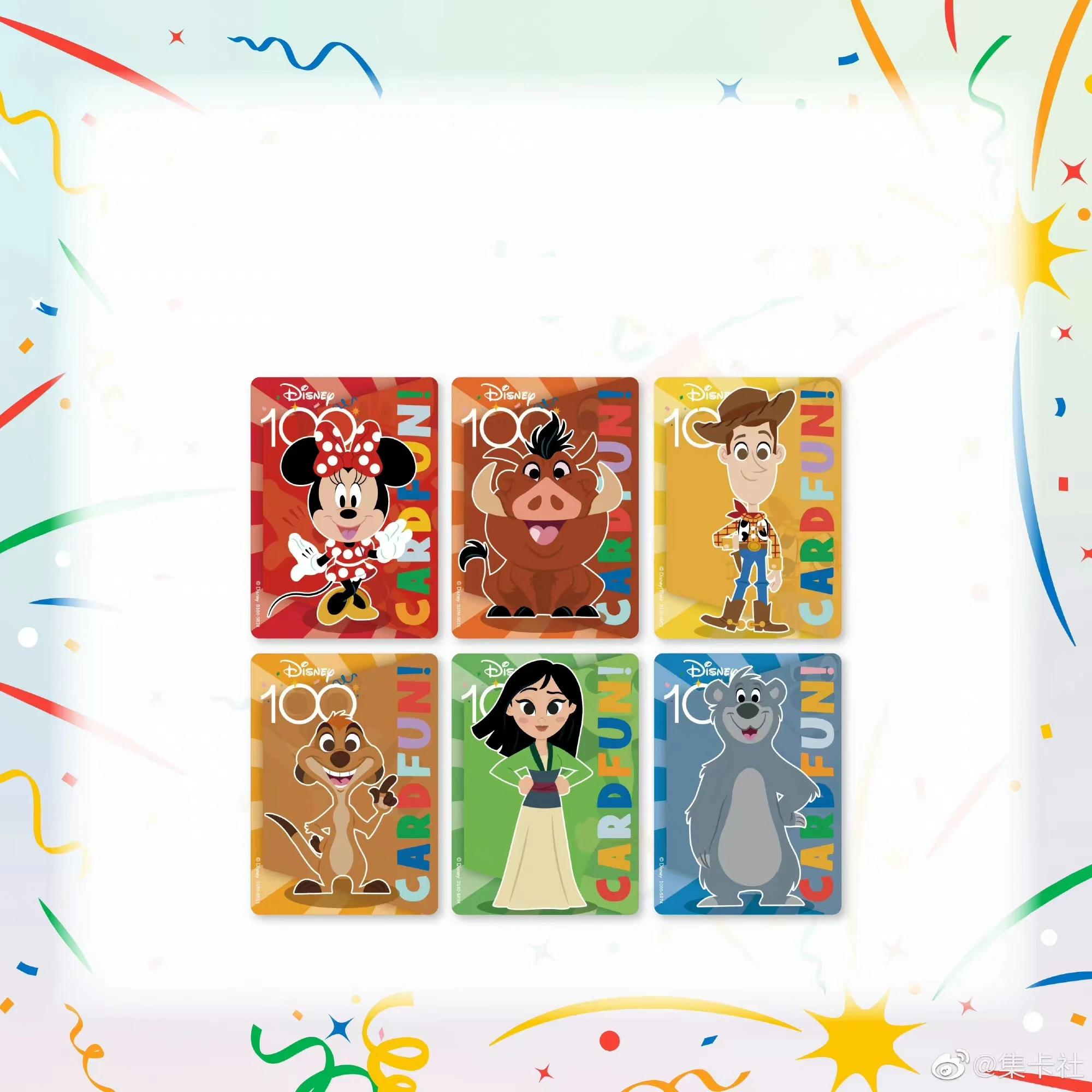 Disney 100th Anniversary Collection Card Stitch Micke Woody Disney Anime Character Card Limited Edition Collection Card Toys