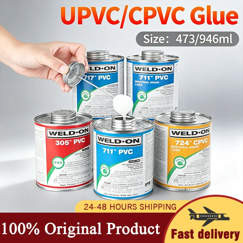

Weld on 717 PVC Adhesive Import Special Transparent Pipe Glue for Water UPVC Pipes in USA