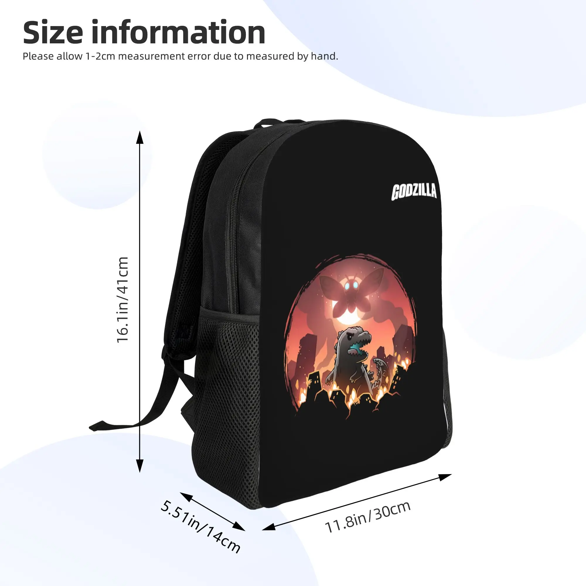 1Piece GODZILLA Daypack HeatRay Backpack New Semester Begins view 6