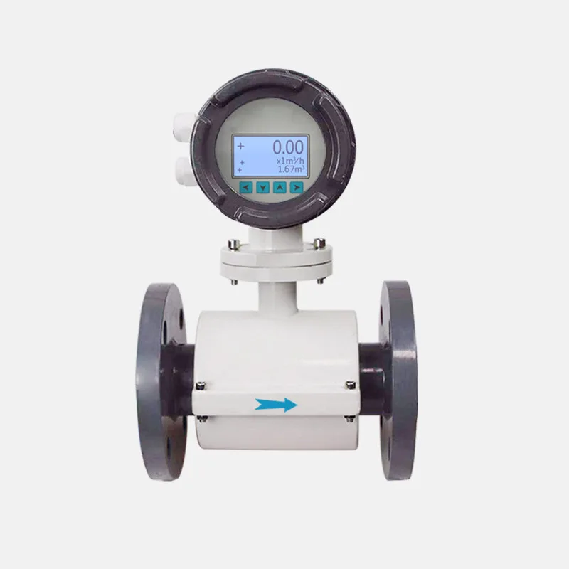 

Wastewater slurry liquid sewage flowmeter anticorrosive DN50/100 electromagnetic flowmeter