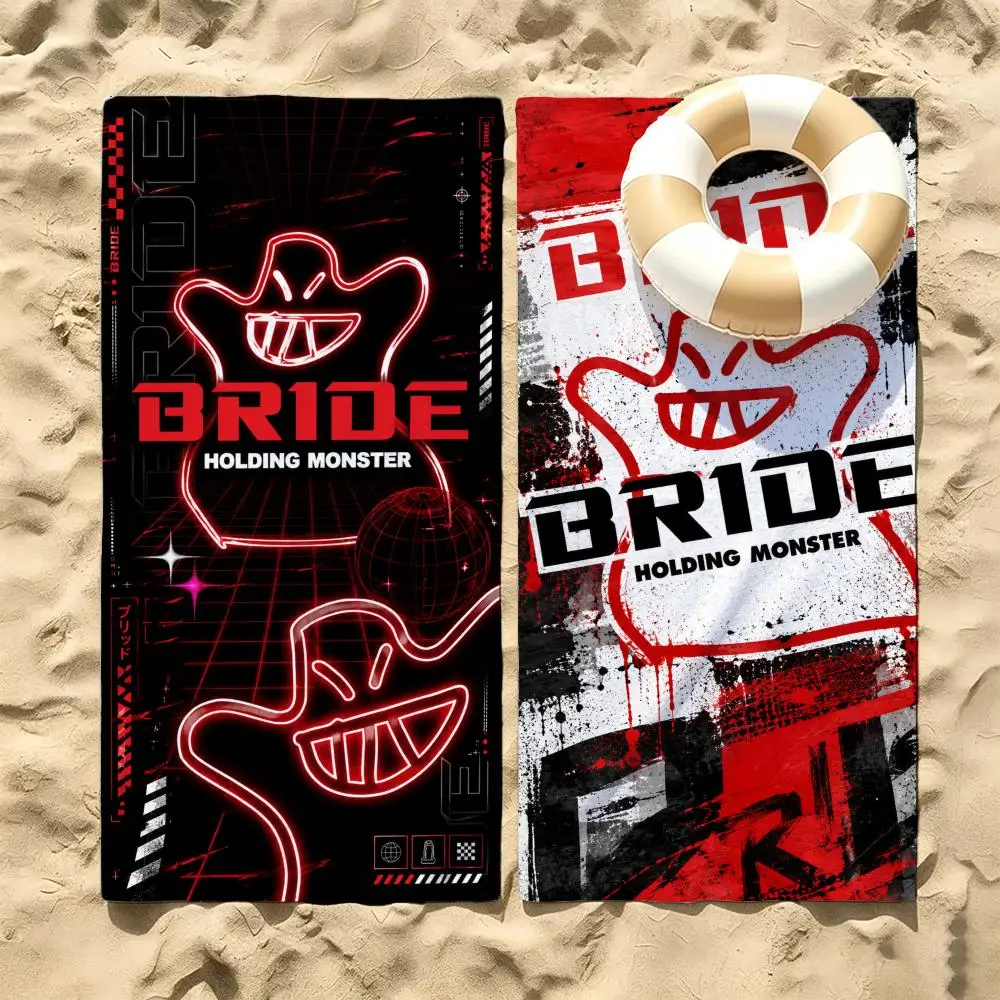 Fashion BRIDE Towel Microfiber Beach Towel Quick Dry Absorbent Soft for Swimming Yoga Resort Travel Camping
