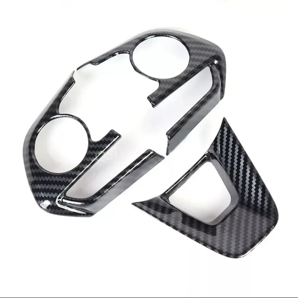 

No Complicated Tools Needed Car Decoration Steering Wheel Cover Steering Wheel Frame Charming Luxury Look Easy Installation