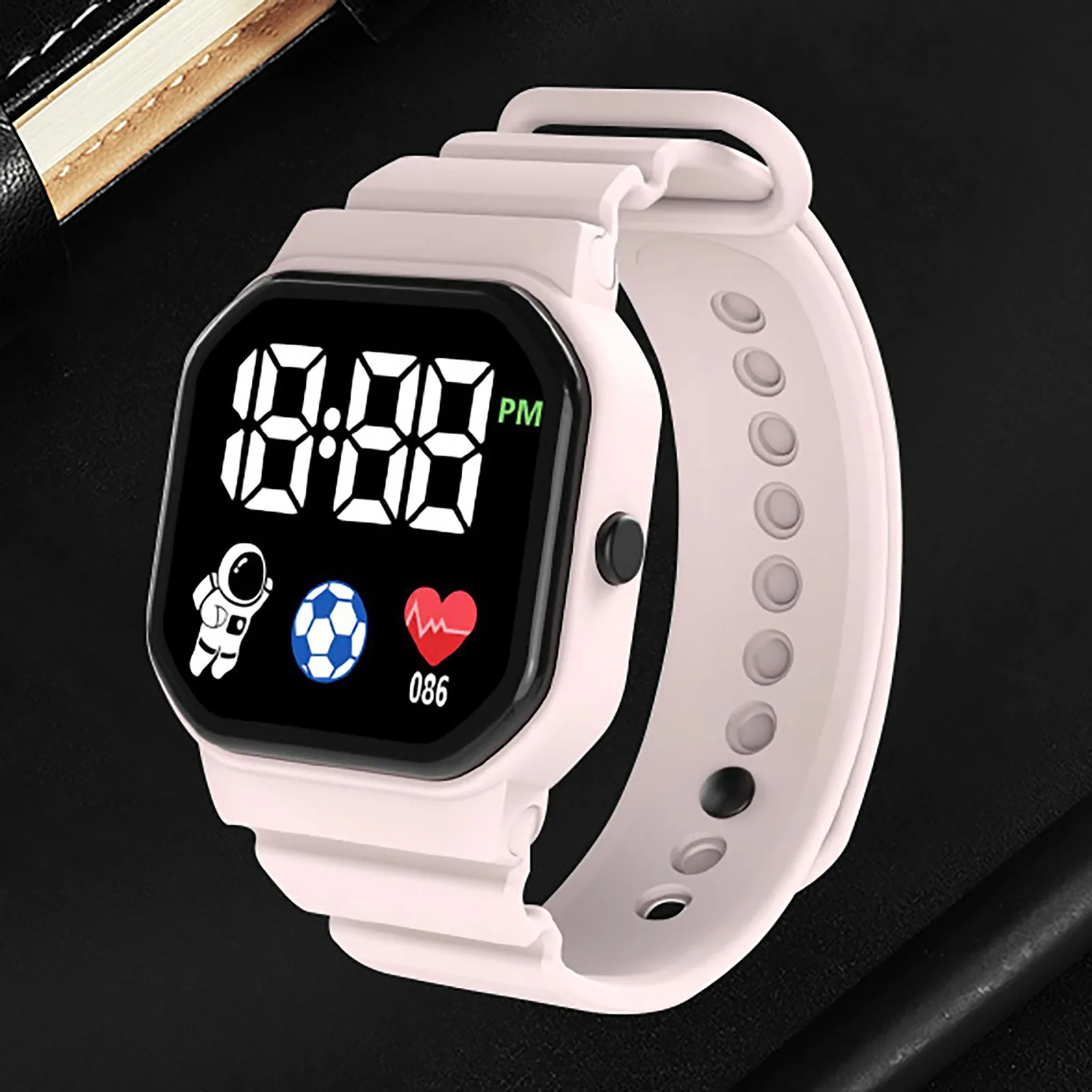 Nuovi orologi sportivi a LED per bambini Ragazze Ragazzi Orologio elettronico digitale Orologi da polso casual in silicone Regali per studenti