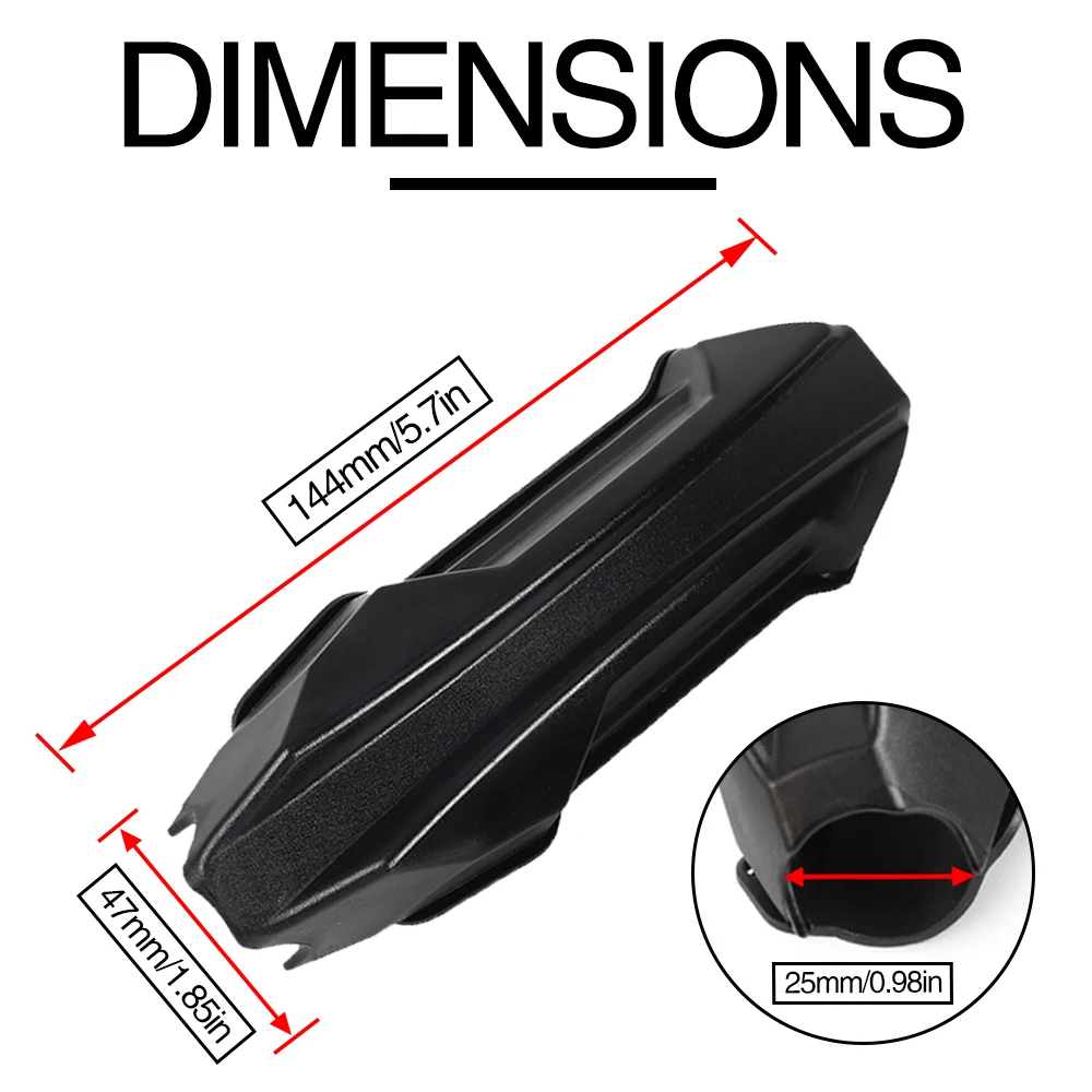 For CFMOTO MT800 800MT 650MT 800 650 MT CF 650 TR-G 650TR-G 25mm Motorcycle Parts Engine Crash Bar Protection Bumper Guard Block