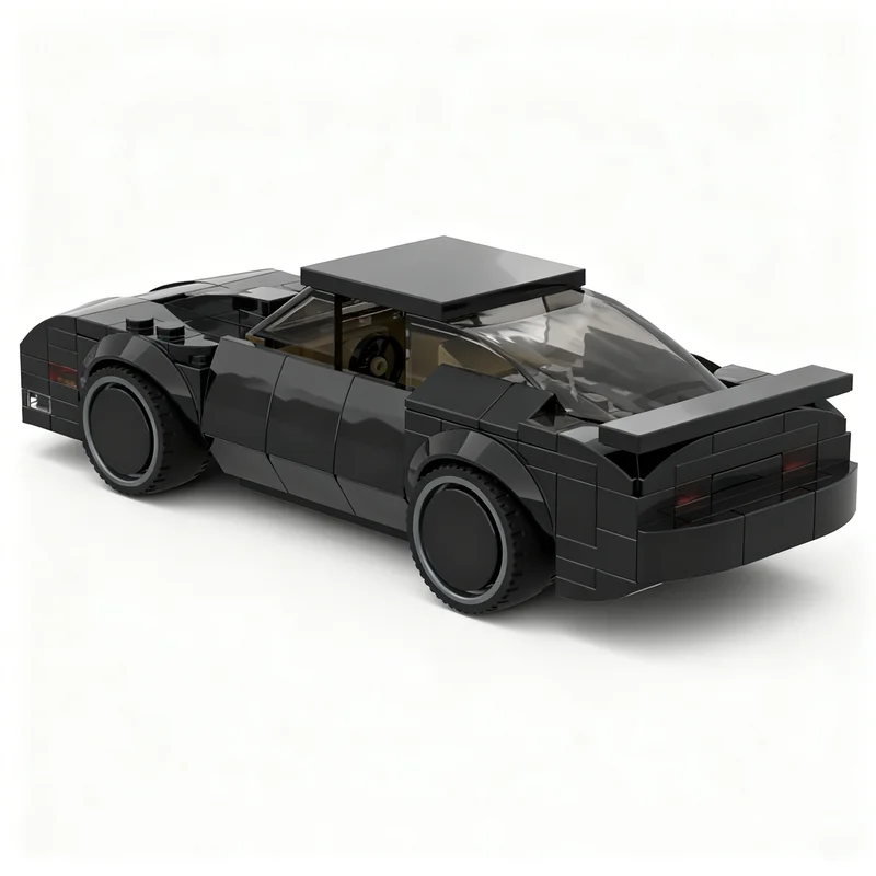 170 stks MOC City Champions Knight Rider K I T Model Bouwstenen Kerstcadeaus Architectuur Monteren DIY Speelgoed Idee Creatief