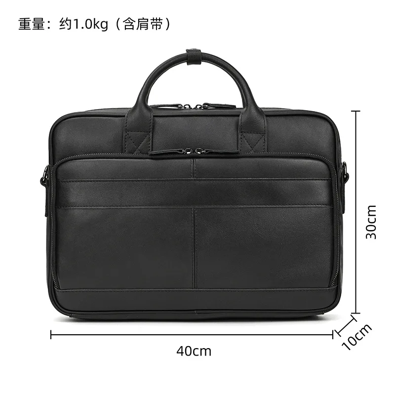 Valigette da lavoro per pendolarismo Borsa per il tempo libero Valigette per laptop retrò Borse in pelle moda Maleta E Maleta MHGWB