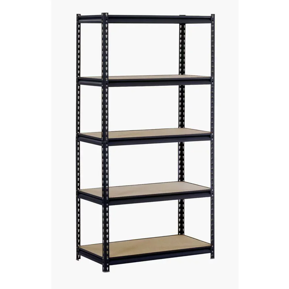 

Storage Rack 48 In. W X 24 In. D X 72 In. H 5-Shelf Steel Shelving Unit Organizers Shelves for Wall Room Free Shipping Organizer