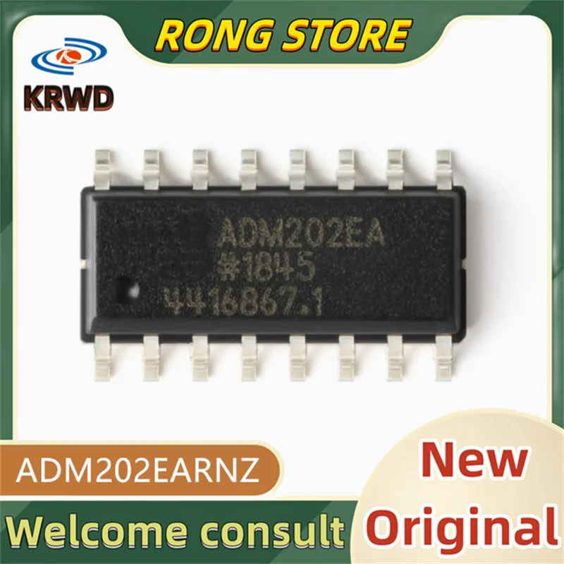10PCS ADM202EA New and original ADM202EARNZ ADM202EARN ADM202EAR ADM202E ADM202 SOP-16