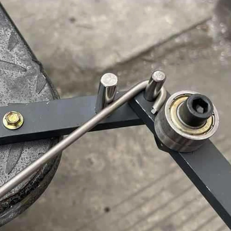 

High Strength Bearing Steel Manual Bender Tool For 2-8mm Steel Wire Iron Rods M4YD