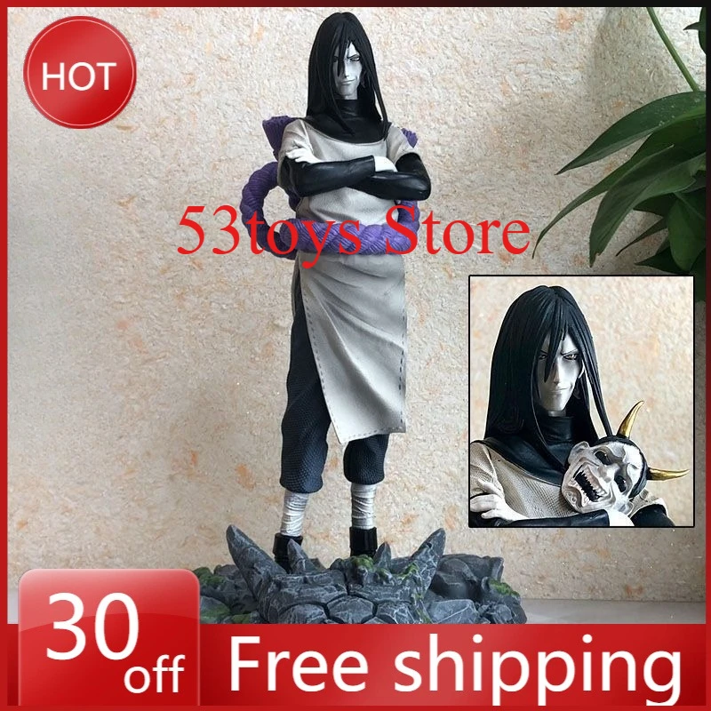 

32cm New NARUTO Anime Figure Orochimaru Perimeter Model Collect Statue Desktop Decoration Ornaments Kids Birthday Gifts Toys