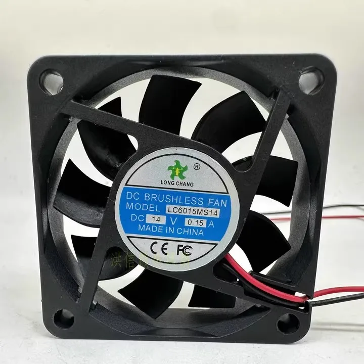 

Free shipping original LC6015MS14 DC14V 0.15A 6015 6CM 60 * 15MM cooling fan