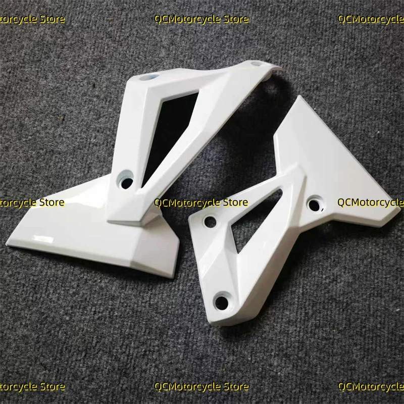 Motorcycle ABS PLASTIC Hydro Dipped Side Frame Radiator Guard Fairing  Fit for KAWASAKI Z400 2018 2019 2020 2021 2022 2023 2024