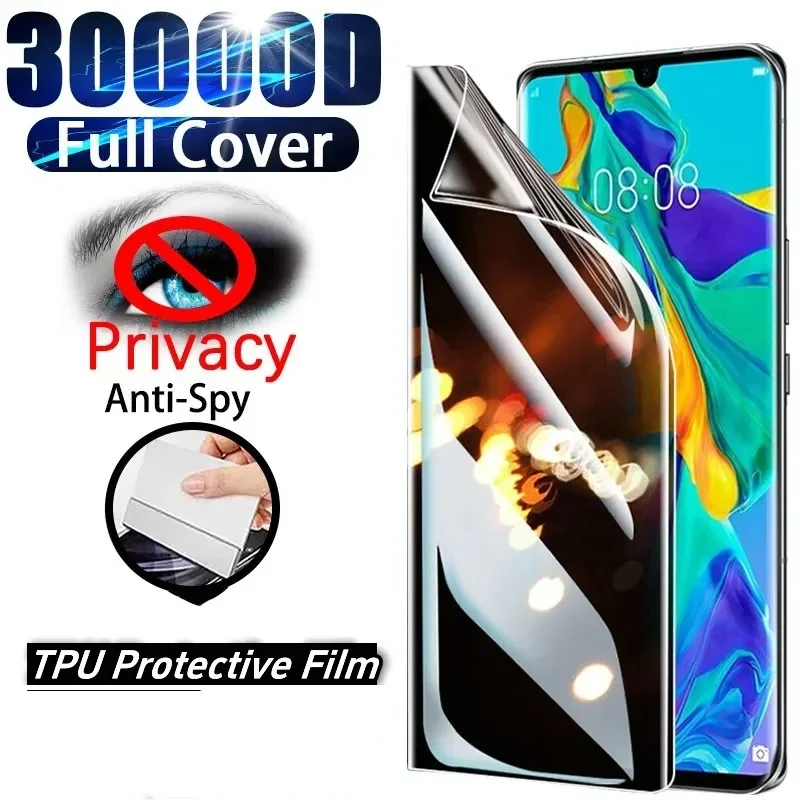 Pellicola Idrogel Privacy Antispie Per TCL 10 Pro – Protezione Flessibile E Visione Riservata