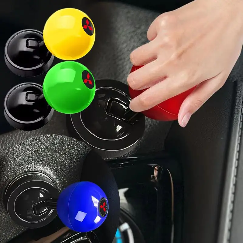 

Car Engine Start Stop Button Joystick Metal Cover Modification for Mitsubishi Mirage Lancer ASX L200 Pajero Outlander Eclipse