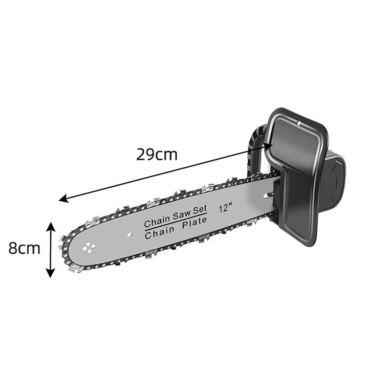 Angle Grinder Modified Chainsaw High-power Household Electricity  Small Saw Firewood Hand-held Outdoor Chainsaw