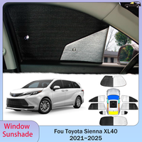 For Toyota Sienna XL40 2021~2025 2022 2023 2024 Car Sunshade Side Window Windshield Sun Shade Protector UV Parasol Accessories