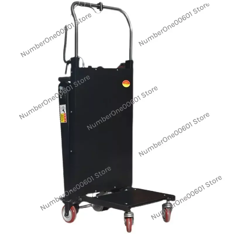 400KG Electric Stair Climbing Vehicle Cargo Handling Cart Crawler-Type Up And Down Folding Hand Trolley 48V 72AH 150/250/350KG