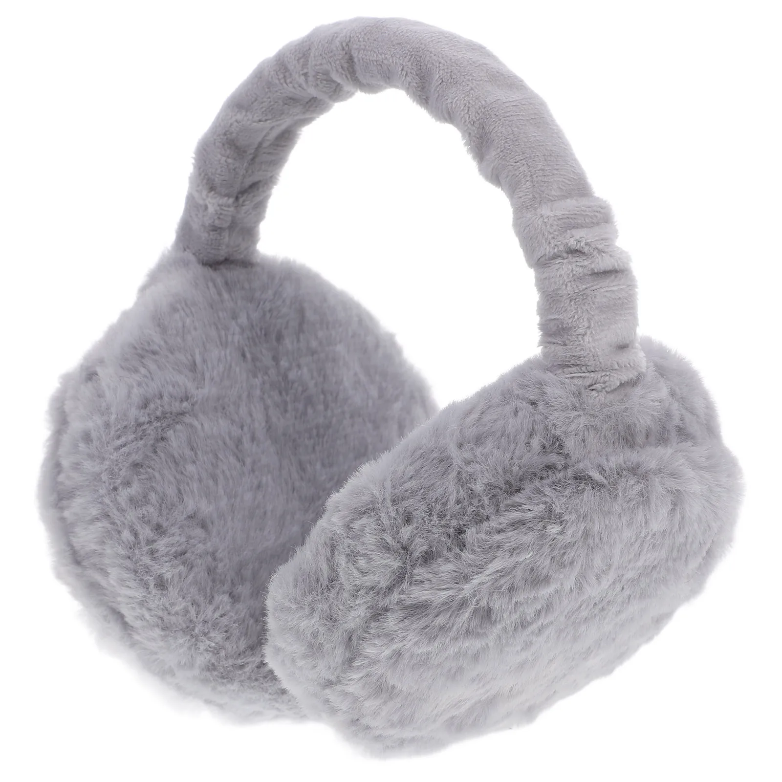 الإبداعية هدية الشتاء الأذن دفئا غطاء للأذنين الدافئة أغطية الرأس ملحق للنساء الفتيات غطاء للأذنين الرمادية تدفئة الأذن