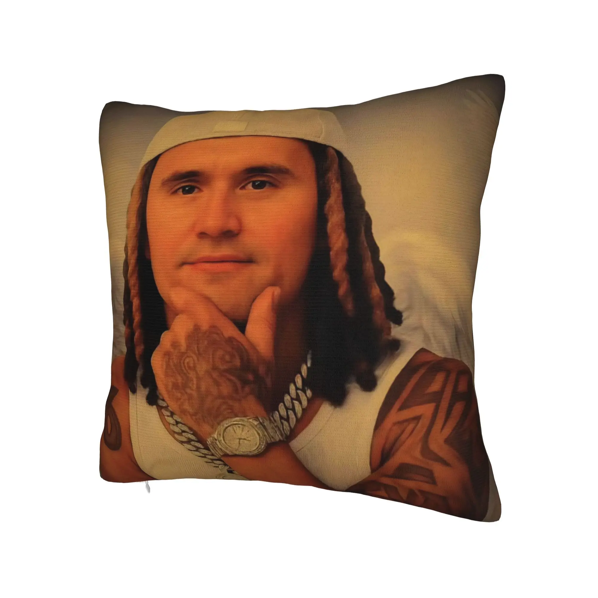 Decorative Pillow Cover Charlie Kirk Funny Meme  Product Home  Throw Pillow Case Cover Square Multi Size