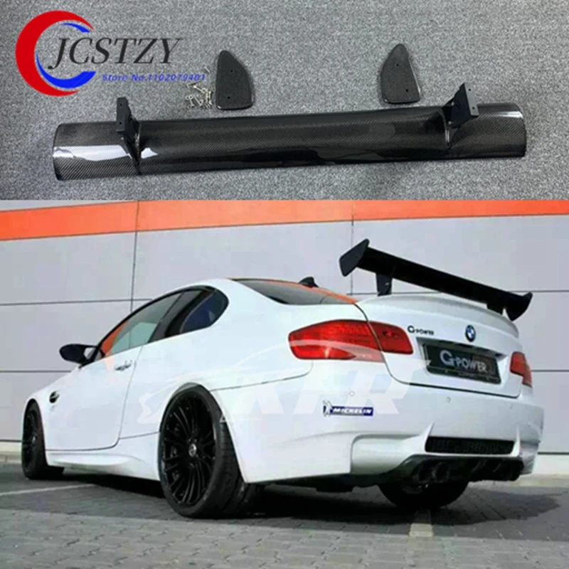 

JCSTZY For BMW 1M M3 E82 E87 E90 E92 E93 F30 F10 Revozport Style GTS Carbon Fiber / FRP Material Rear Spoiler 2009+