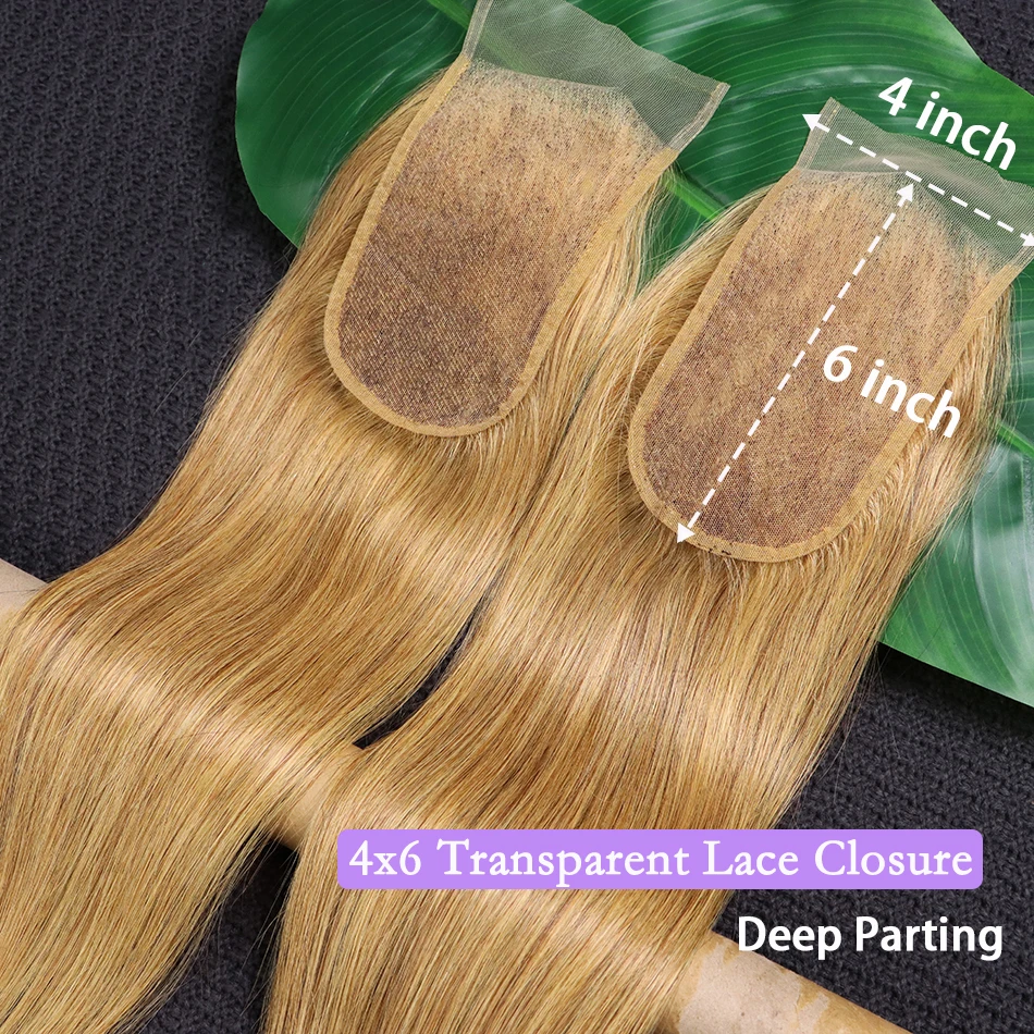 # 27 لون مستقيم 4x6 بوصة الدانتيل الشفاف إغلاق 100% شعر الإنسان عقدة ابيض قبل قطعها الدانتيل غير مرئية فيتنام الشعر الخام