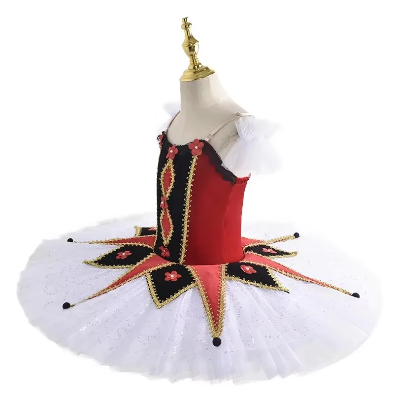 Klasyczny Profesjonalny Baletowy Tutu Dorosły Dzieci Białe Jezioro Łabędzie Pancake Tutu Balerina Impreza Kostium Taneczny Sukienka Baletowa Dziewczynki Kobiety