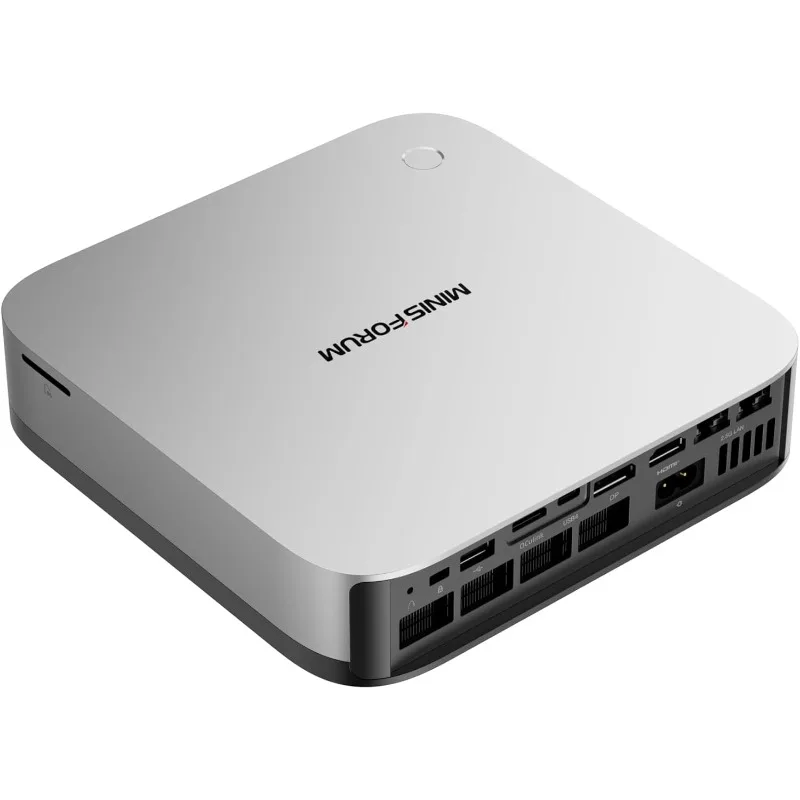 كمبيوتر صغير AI X1 Pro AMD Ryzen AI 9 HX370 (12 نواة/24 خيط، حتى 5.1 جيجا هرتز) وAMD Radeon 890 متر كمبيوتر ألعاب صغير، 64 جيجابايت D