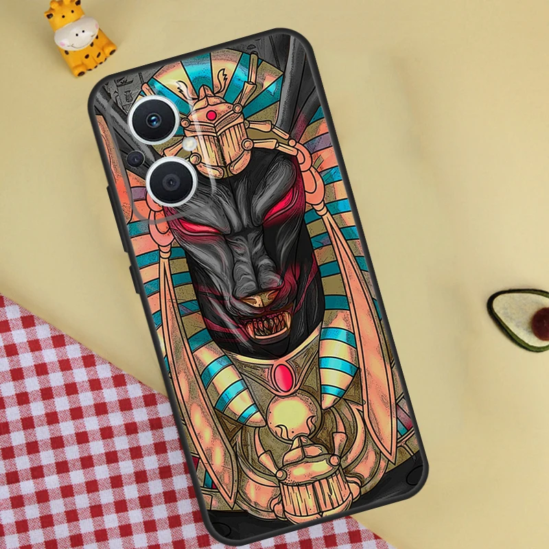 エジプトネフェルティティアヌビスアンク電話ケース OPPO - Phone Cases Egypt のレビューと価格