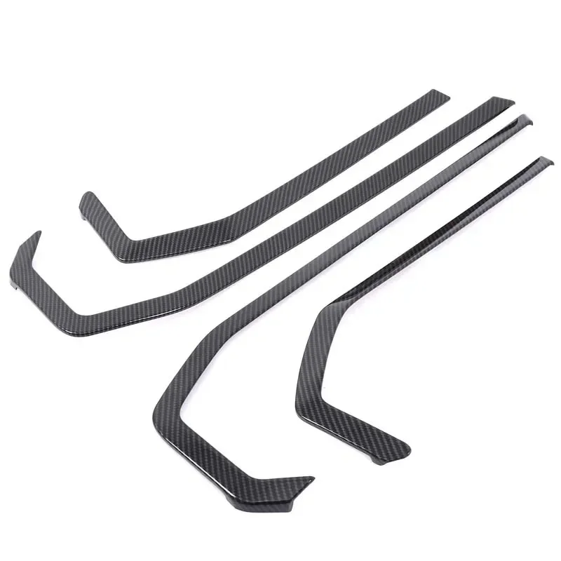 

For BMW 7 I7 Series G70 2023-2024 ABS Carbon Fiber Car Inside Door Panel Decorate Cover Trim Interior Car Accessories