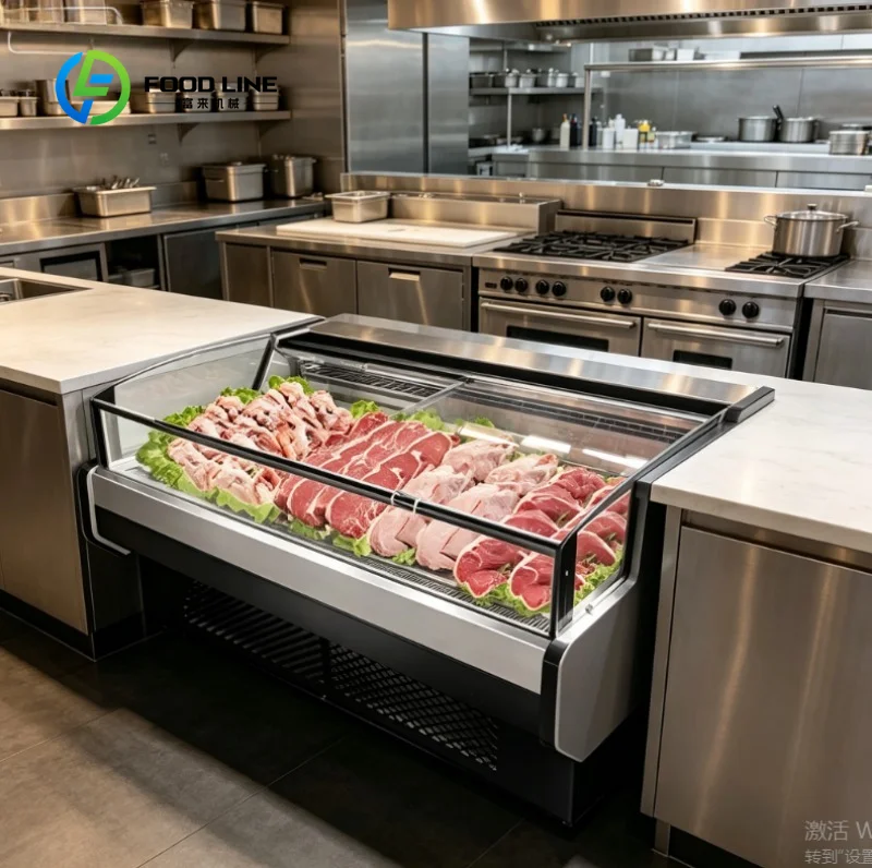 Customize  Refrigerator Chiller Display Cooler Cabinet Quick Cooling Energy Efficient Unit for Food, Beverages