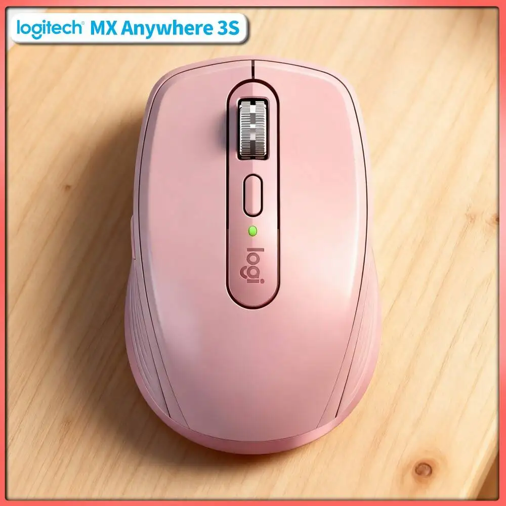 Logitech MX Anywhere 3S Mouse - 8K DPI, MagSpeed Scroll, Silent Click, Multi-Device, Florist Shop & Bouquet Inventory System