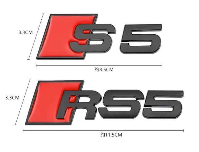 3d abs auto aufkleber und abziehbilder für audi rs s3 s4 s5 s6 s7 s8 a3 a4 a5 a6 a7 a8 q3 q5 q7 tt hinterer kofferraum körper emblem abzeichen