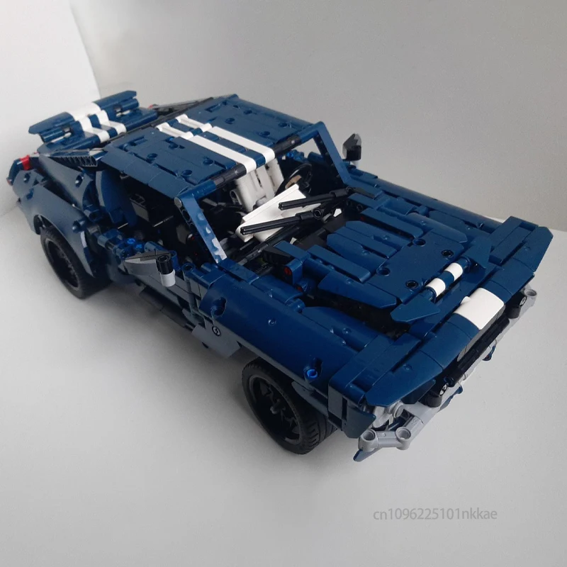 NUOVO Mustang GT Super Building Blocks Sport Car Racing Assembly Modello di mattoni FAI DA TE Tecnico 42154 Veicolo Per Bambini Giocattolo di Festa Regalo