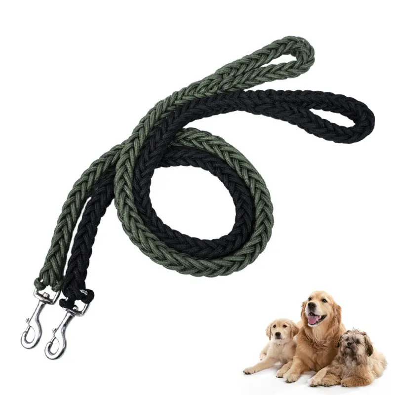 Dog Leashes Medium Large Dogs Leads Nylon Dog Harness Leash Pet Training Running Walking Safety Mountain Climb