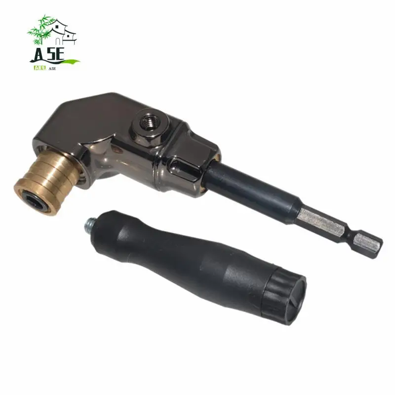 

A05E-Right Angle Driver Socket Holder Adapter Replacement Batch Head Corner Device Power Drill Screwdriver Bits Durable