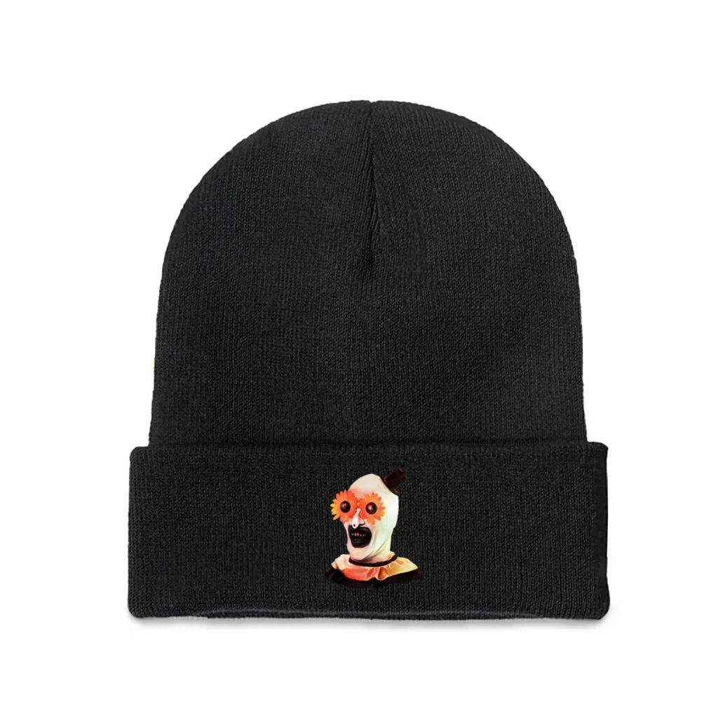 Art the Clown Terrifier Winter New Men's Knitted Hat Fashion Versatile Women Sports Leisure Warm Hat Winter Hat