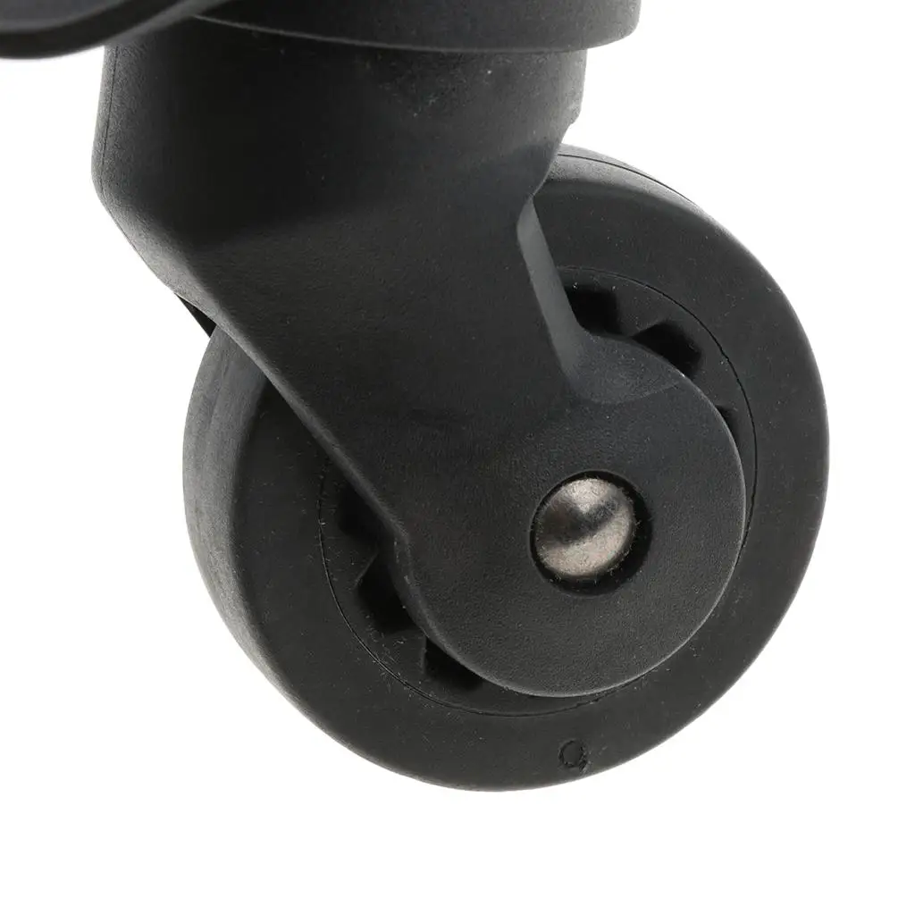 1 Pair Replacement Luggage Casters Mute Swivel Wheels Repair Part Universal Swivel Wheels for Trolleys Suitcases