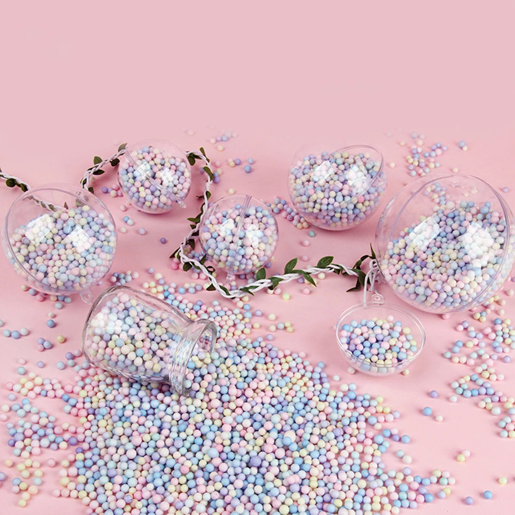 

10 Packs DIY Foam Balls Manual Ornament Decor Filling Decoration