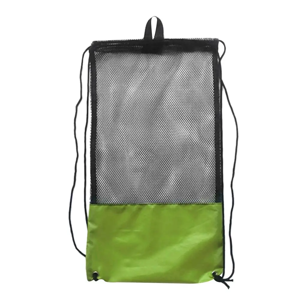 

Сетчатая сумка для дайвинга, дышащий органайзер для снаряжения, спортивная сетчатая сумка-рюкзак для плавания и пляжа