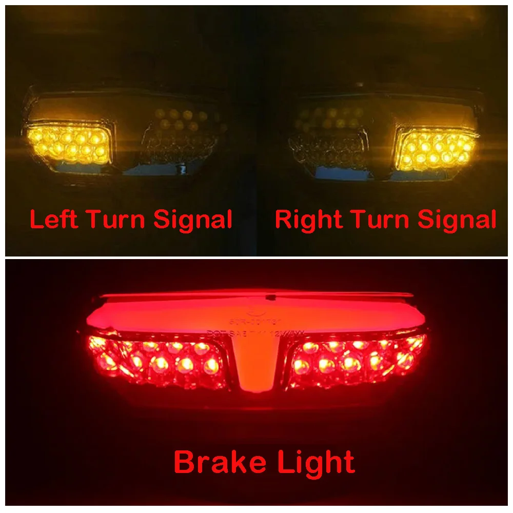 For Honda CRF1100L Africa Twin ADV Sports DCT 2020-2025 Motorcycle Taillight Rear Brake & Turn Signal LED Integrated Tail Light view 6
