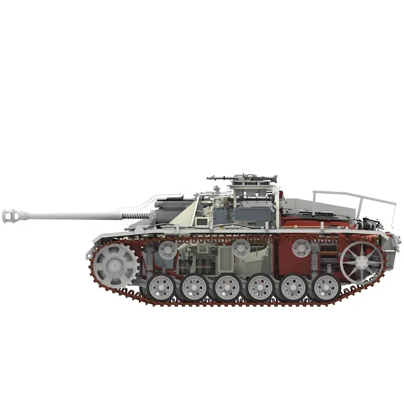 

Ryefield assembly Model RM-5088 1/35 StuG.III Ausf.G later Production （full internal version） Scale diy toys Model Kit