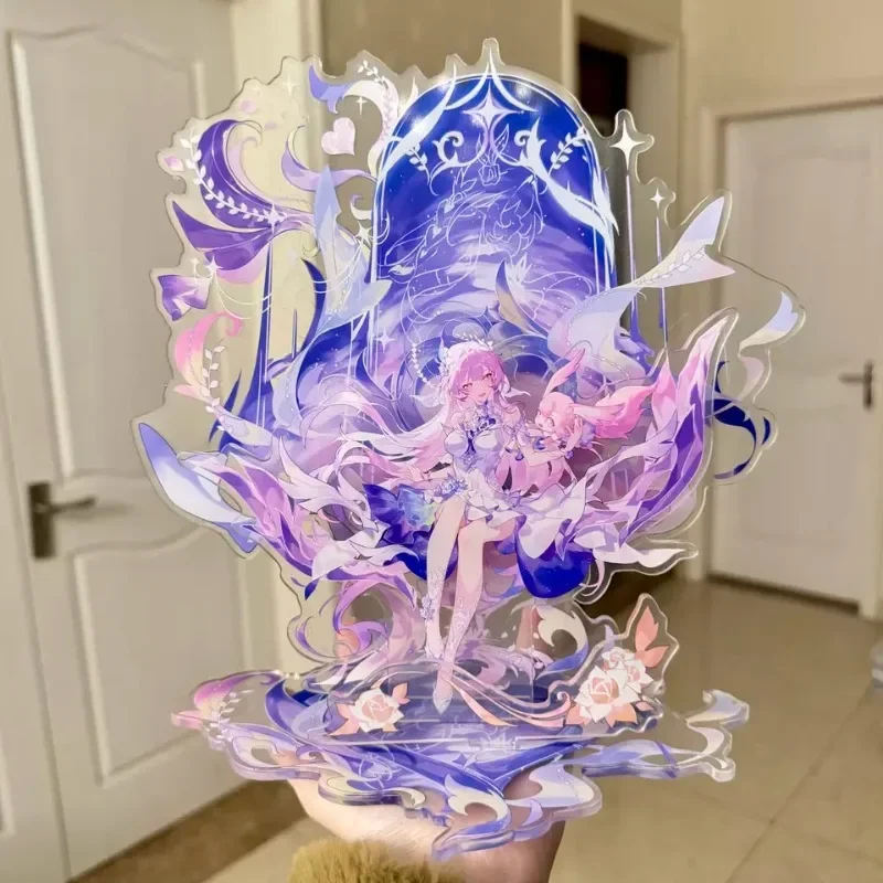 Game Honkai:Star Rail Original Cyrene Phainon Acrylic Figure Stand Model Plate Desk Decor Stand Sign Character Element Fans Gift